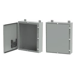 Hoffman A48H36DLP Enclosure 48X36X12 Single Door Type 4 Wall-Mount