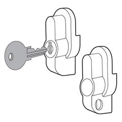 Hoffman UUHPL Padlock Kit, Fits ULTRX, Fiberglass