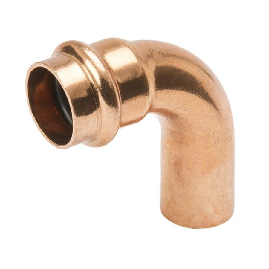 Mueller W02384 Copper 90 Degree Elbow, 1-3/8 OD (Ftg x C) Street Short Radius