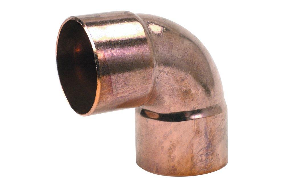 Mueller W02084 Copper 90 Degree Elbow 1-1/4 in OD