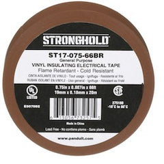 Panduit ST17-075-66BR StrongHold Gen Purpose Electrical Tape 3/4 inch x 66 feet