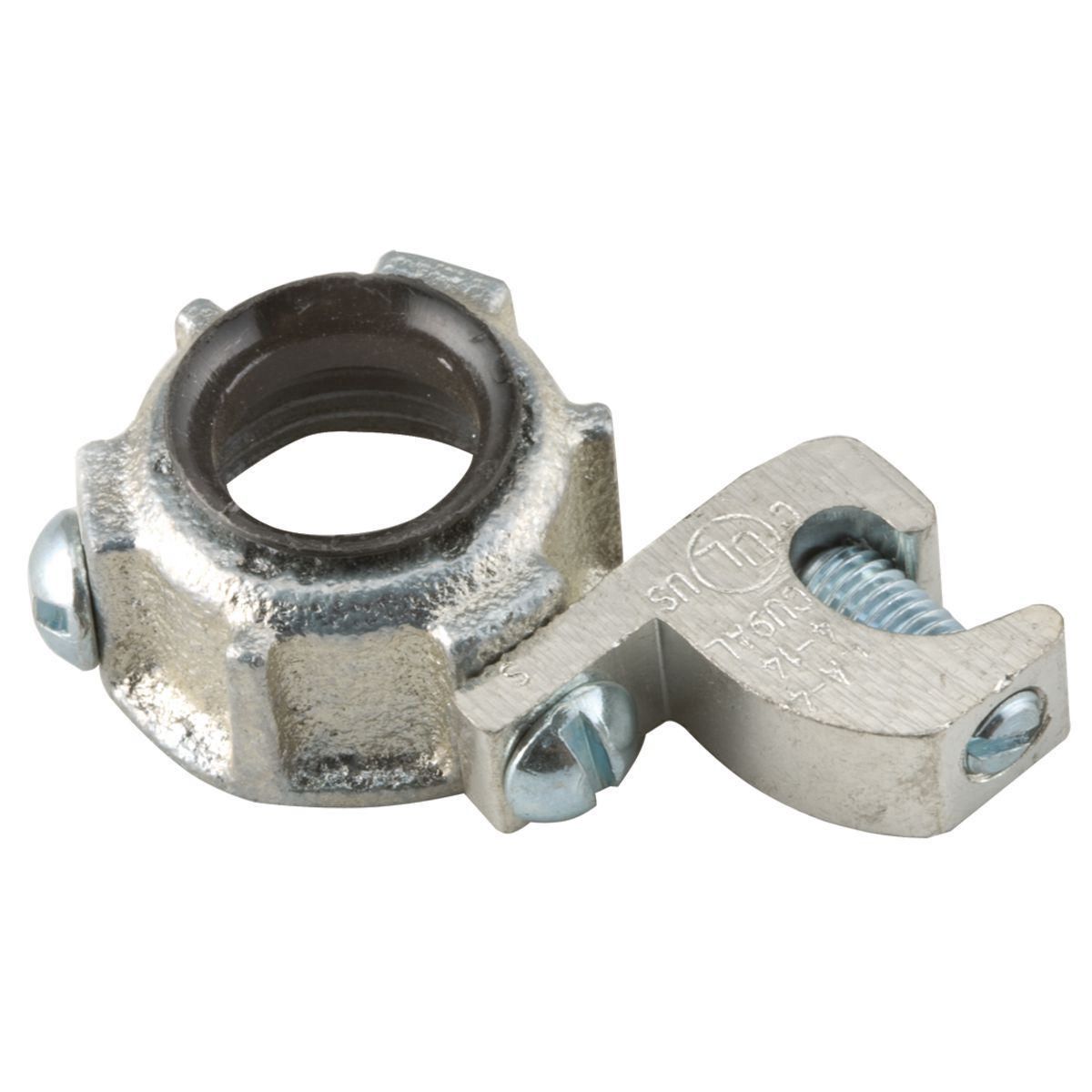 Raco RACO1213 3/4 In. 150 Degree Rigid/IMC Grounding Bushing; Lay-in-Lug; Insulated