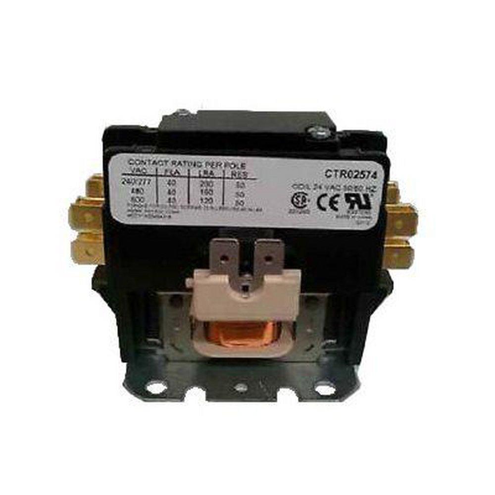 Service First CTR02574 Contactor 1 Port 40 Amp 24V Air Conditioner with Screw