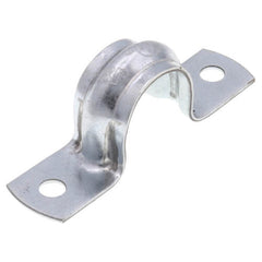 Steel City HS-901 1/2 Rigid/IMC Two-Hole Conduit Strap - Steel/Zinc Plated