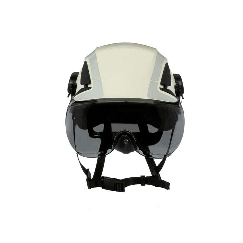 3M 7100176970 X5-SV02 Short Visor for X5000 Safety Helmet, Gray Anti-Fog Anti-Scratch Polycarbonate, ANSI 10 EA/Case