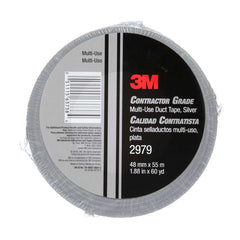 3M 7010335692 Contractor Grade Multi-Use Duct Tape 2979, Silver, 1.88 in x 60 yd, 24 per case