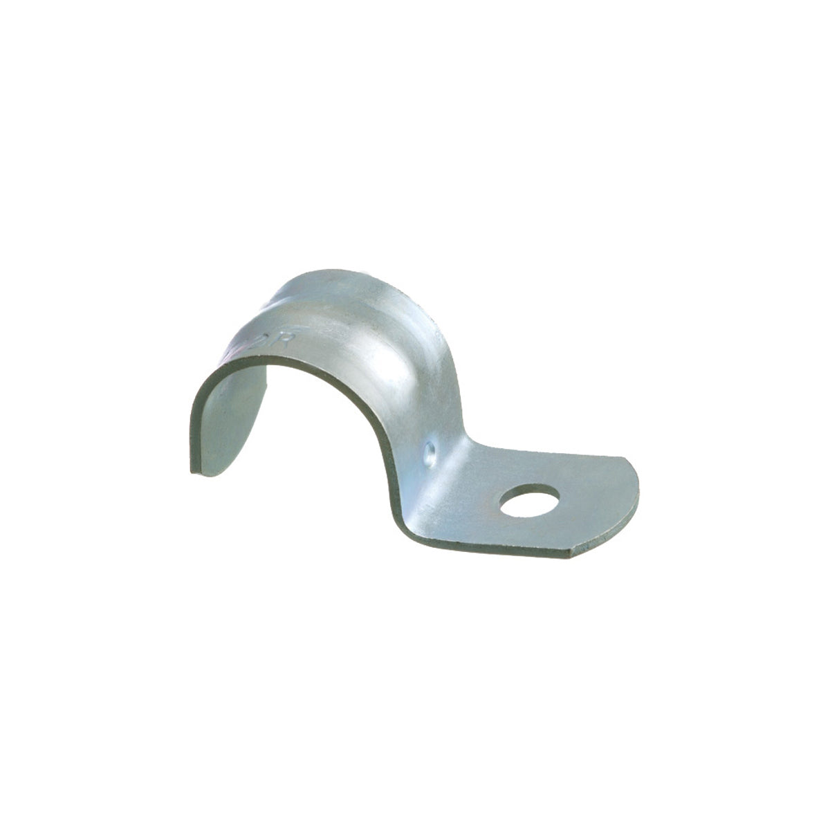 Arlington 347 1-Hole Rigid Strap, Snap On Type Plated Steel