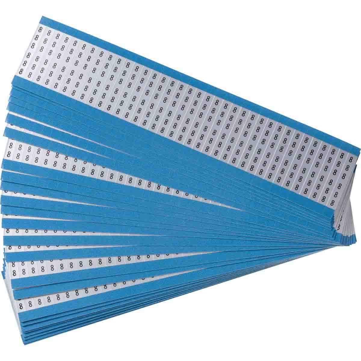 Brady AF-8-PK Wire Marker Card 1/4 in W (36 Markers per Card)