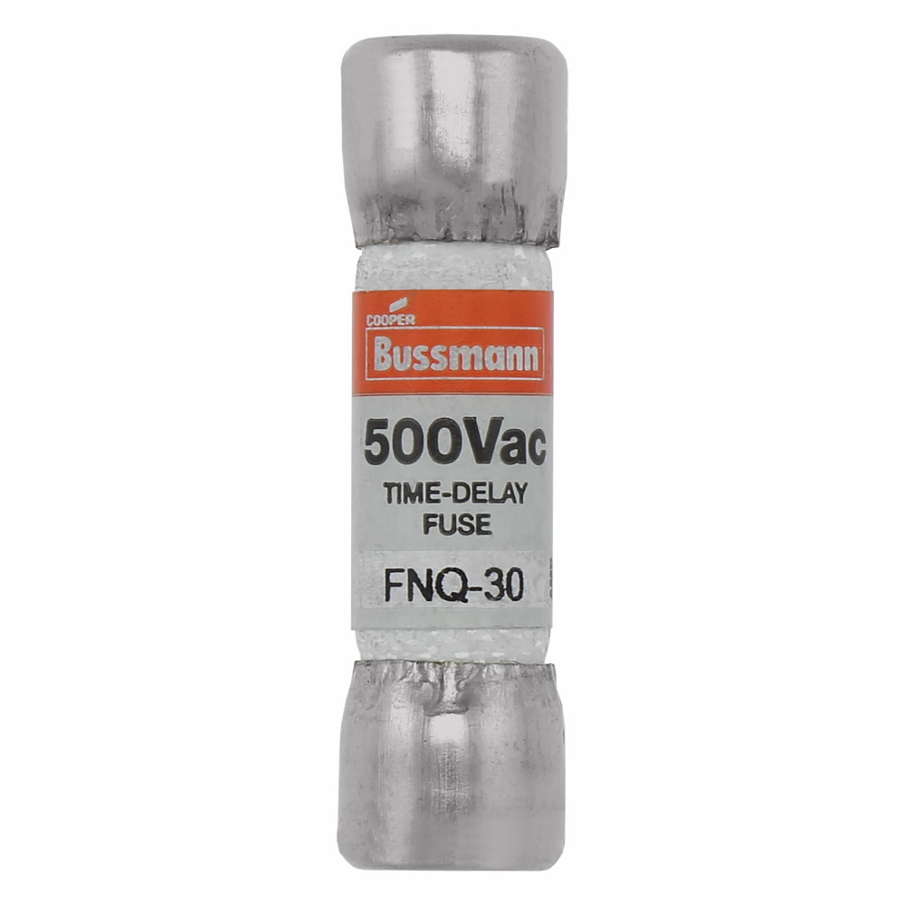 Bussmann FNQ-30 500v 30amp Time-Delay Midget Fuse