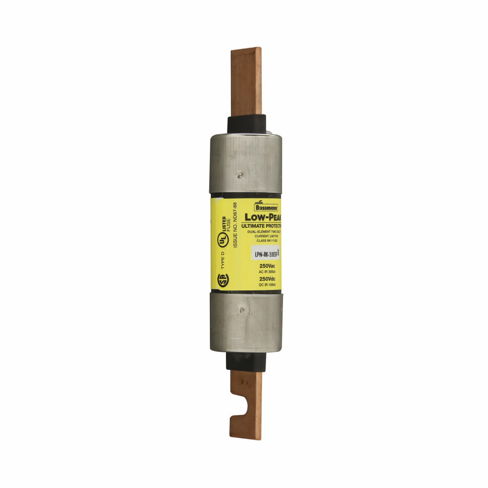 Bussmann LPN-RK-100SP Low Peak Dual Element Fuse 100A 250V