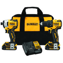 DeWalt DCK278C2 Brushless Compact Drill Impact Combo Kit 20V MAX 2-Tool Kit