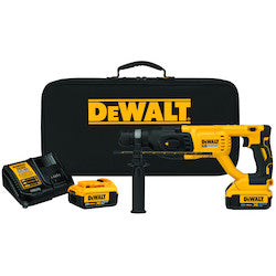 Dewalt DCH133M2 20V MAX XR Brushless 1 L-Shape SDS Plus Rotary Hammer Kit 6AH Batteries (2)