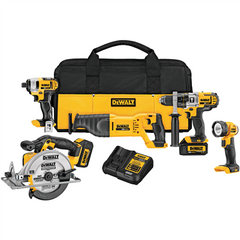 DeWalt DCK590L2 Combo Kit 20 Volt Max Lithium-Ion 5 Tool Combo Kit