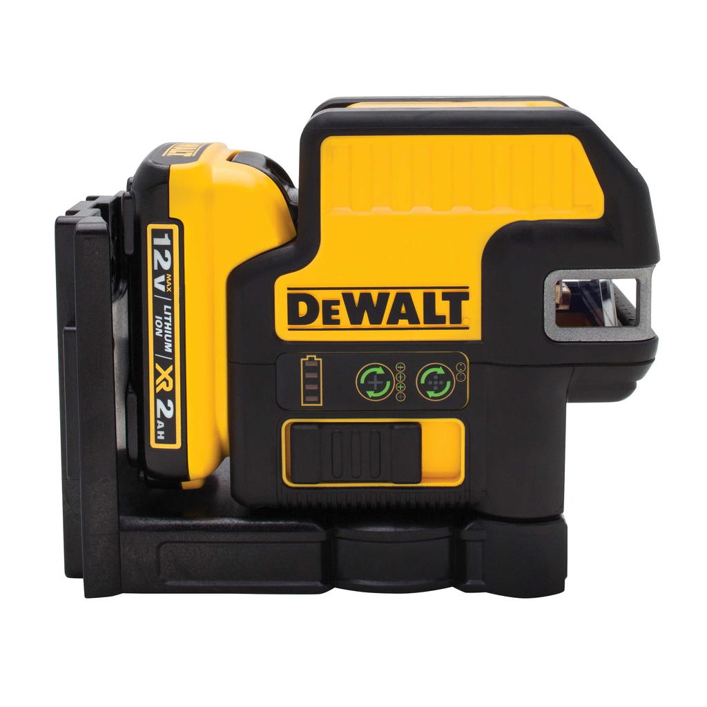 DeWalt DW0822LG 12V 2 Spot Cross Line Green Laser