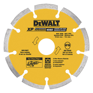 DeWalt DW4710 Extended Performance Segmented Blades