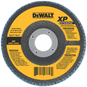 DeWalt DW8313 High Performance Type 29 Flap Discs 80 Grit