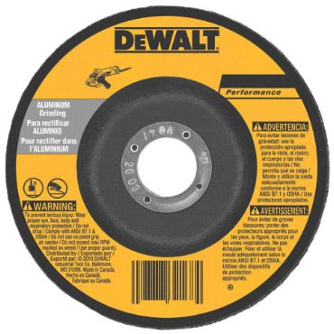 DeWalt DW8404 High Performance Aluminum Grinding 4-1/2 in Replacement MPN