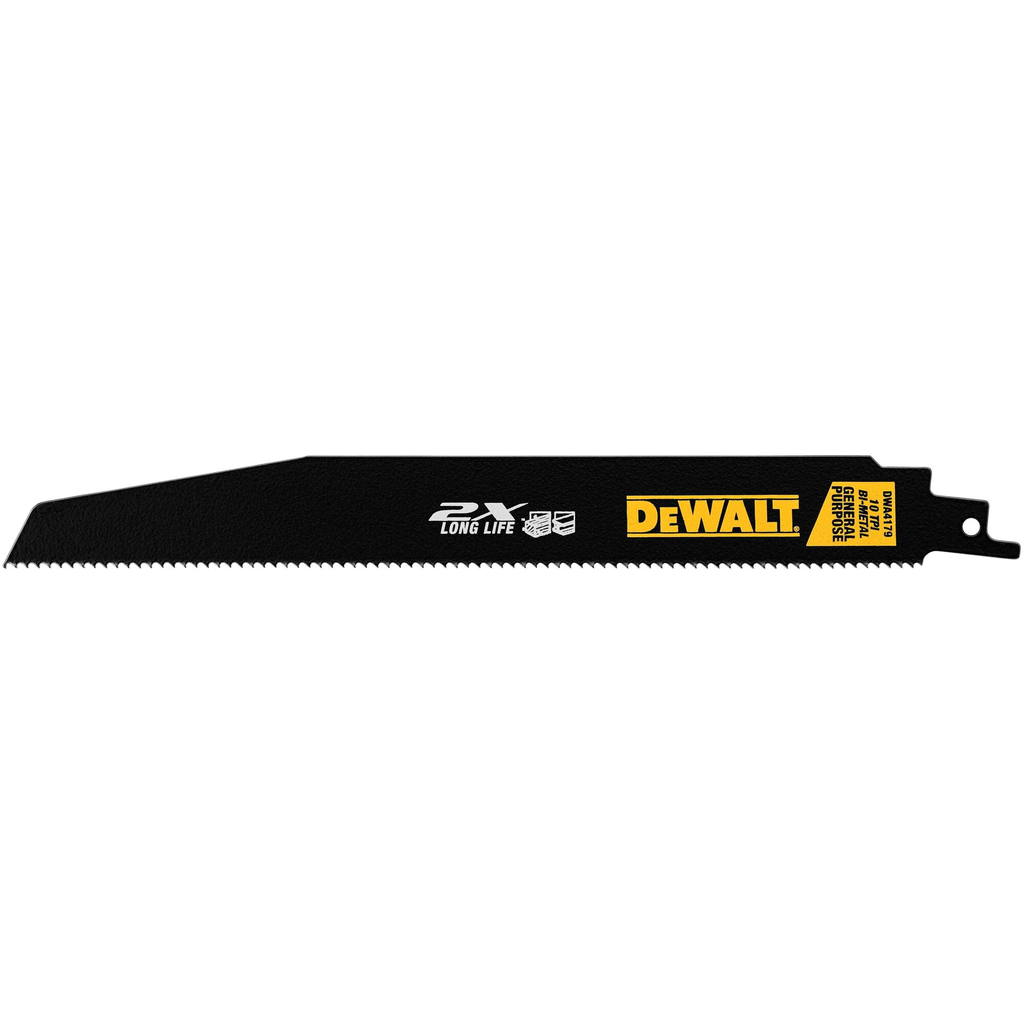 DeWalt DWA4179 9 10TPI 2X Recip Blade 5pk