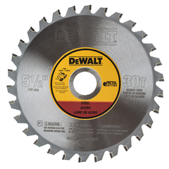 DeWalt DWA7770 5 1/2 Inch Metal Cutting Blade 30 Teeth 20mm Arbor