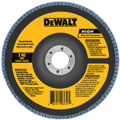 DeWalt DW8353 High Performance Type 27 Flap Discs 80 Grit 4-1/2 in Diameter