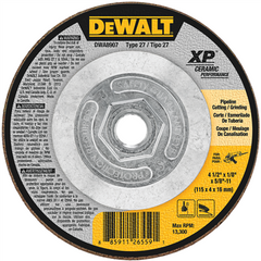 DeWalt DWA8907 4-1/2 x 1/8 x 5/8-11 Ceramic Abrasive