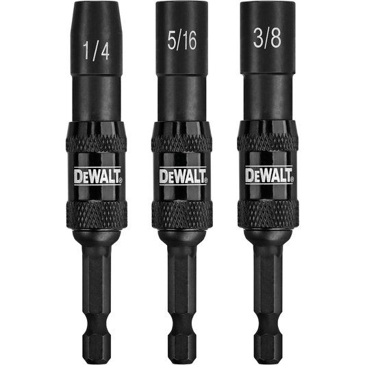 DeWalt DWPVTDRV3 3-Piece Magnetic Impact Ready Pivot Nutsetter