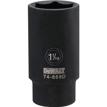 DeWalt DWMT74656OSP 1/2 In Drive Silver Impact Socket 1-1/16