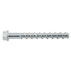 DeWalt PFM1411280 Powers PFM1411280 3/8 x 4 Screw-Bolt+ Concrete Screw Anchor, Hex Head, Zinc Plated (50/Box)