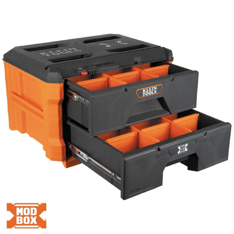 Klein Tools 54822MB MODbox Two Drawer Toolbox