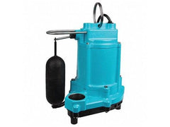 Little Giant 506804 6EC-CIA-SFS - 1/3 HP Polypropylene & Cast Iron Submersible Sump Pump w/ Vertical Float Switch (20' Cord)