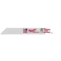 Milwaukee 48-01-7184 6 in. 18 TPI Thin Kerf SAWZALL Blades (Bulk - 100 Pk)