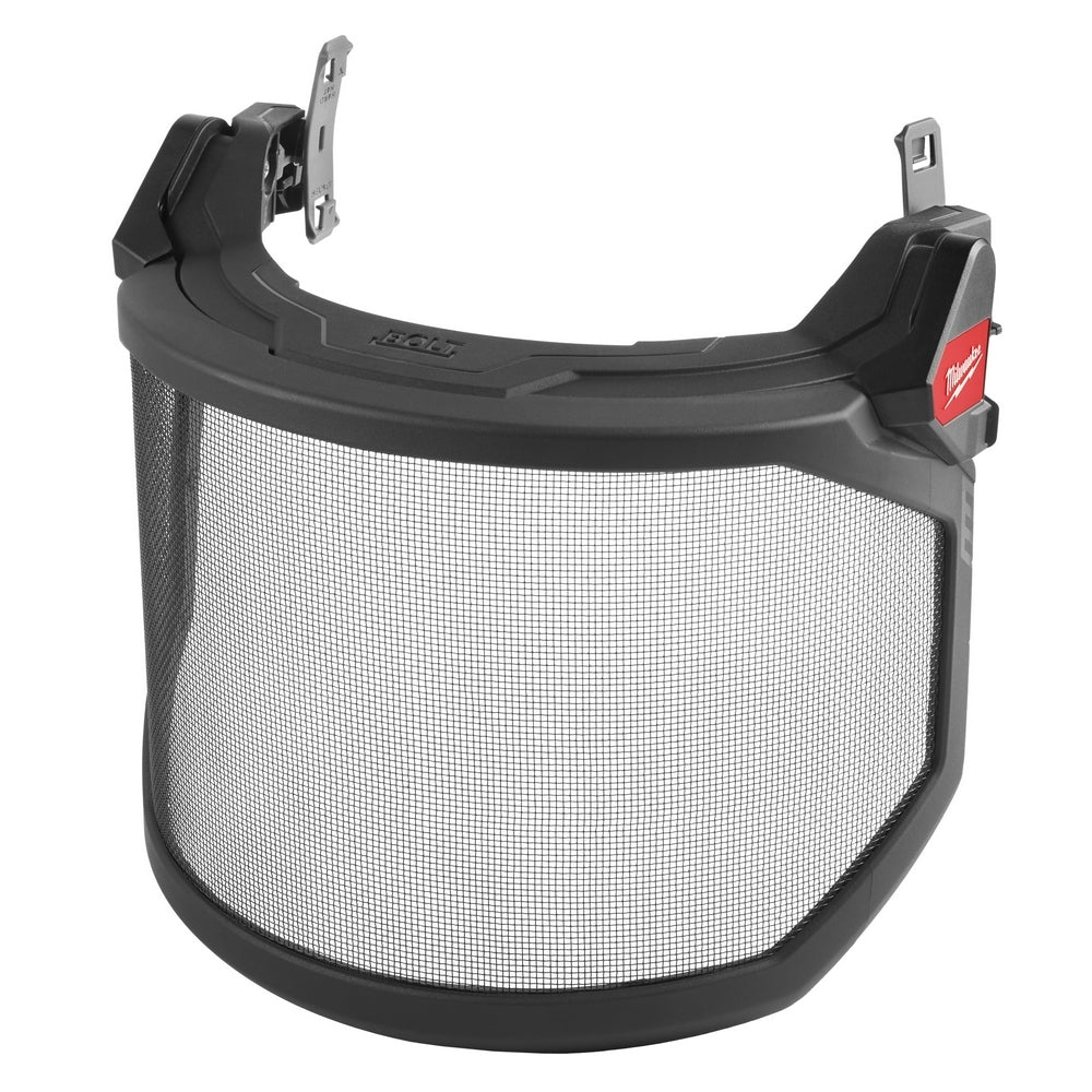 Milwaukee 48-73-1430 BOLT Mesh Full Face Shield - Metal Mesh (Compatible with Milwaukee Safety Helmets & Hard Hats)