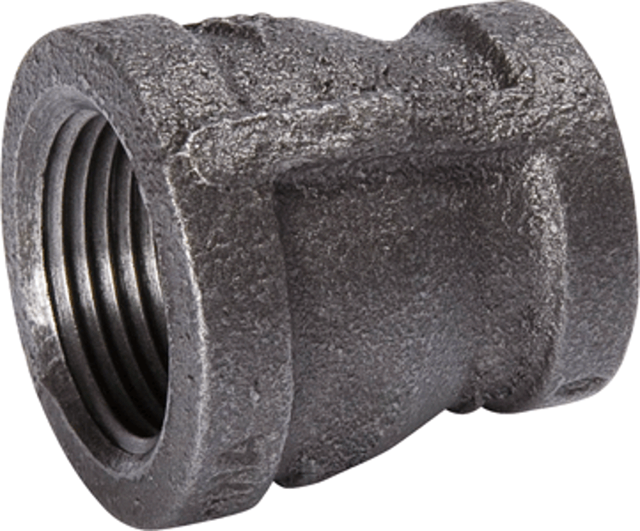 Mueller 521-354 Malleable Iron Reducing Coupling 1 x 3/4