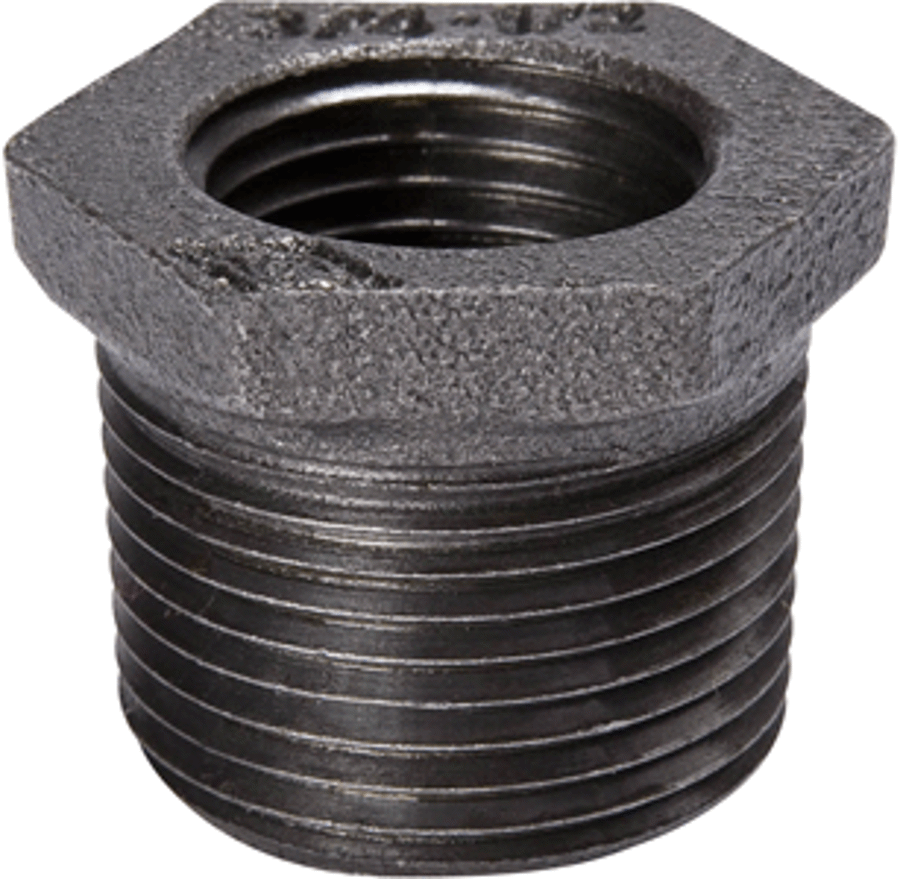 Mueller 521-954 Malleable Iron Bushing 1 x 3/4 in 150 lb