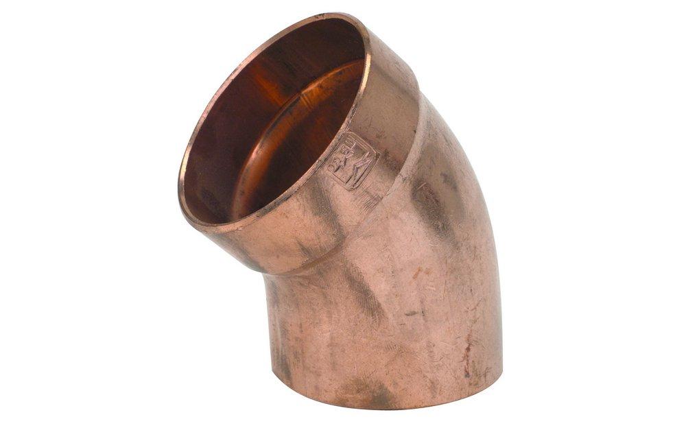 Mueller W 03330 5/8 in. Copper 45 Street Elbow (3/4 in. OD)