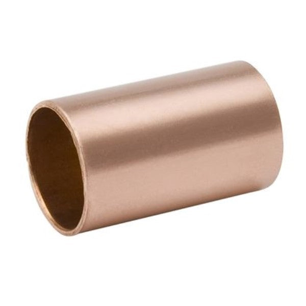 Mueller W01909 Copper Coupling, 2-1/8 OD (C x C) No Stop WC-400NS