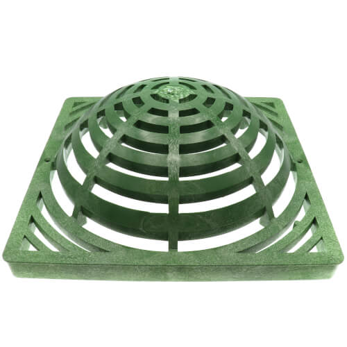 NDS 1280 12 Square Catch Basin Atrium Grate Green