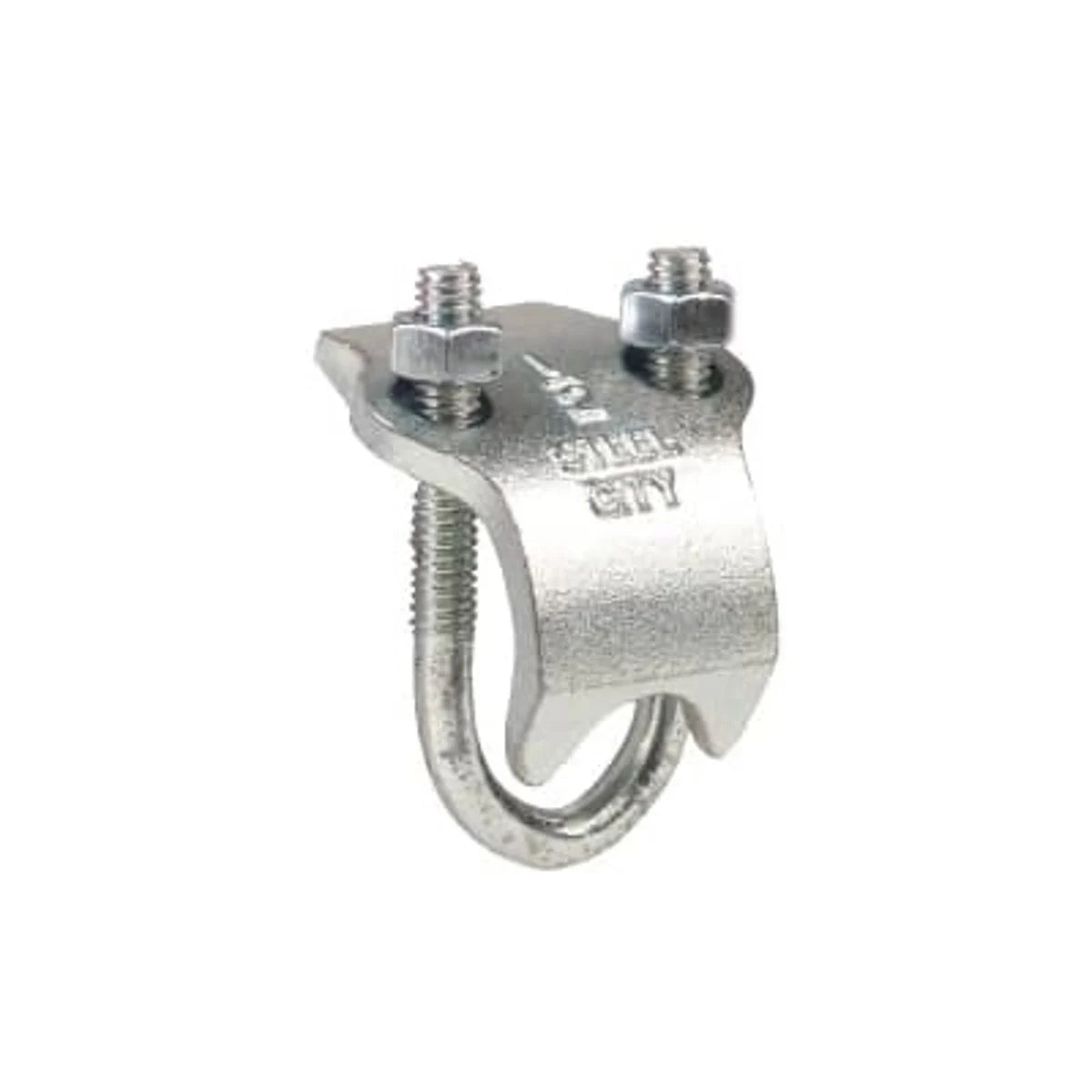 Steel City RC-2-SC Clamp, RC Beam, Outer Diameter of Conduit or Pipe 2.375 Inches, Nominal Conduit Size 2 Inches