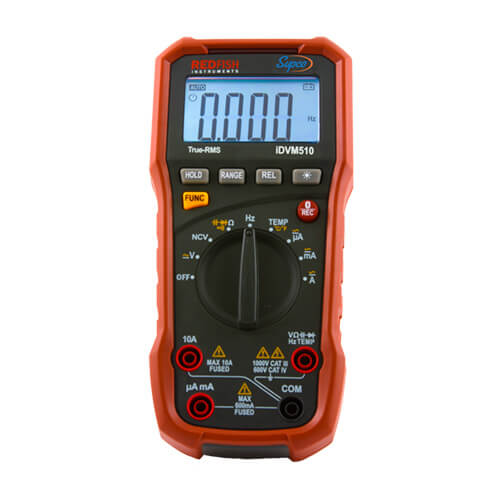 Supco IDVM510 A/C Multimeter, 60 Hz Wireless Digital