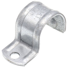 Steel City TS-103 1 EMT One-Hole Snap Strap - Steel/Zinc Plated