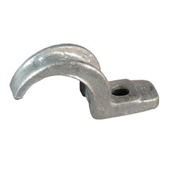 Appleton CL-50MN 1-Hole Clamp; 1/2 inch, Malleable Iron, Hot-Dip Galvanized