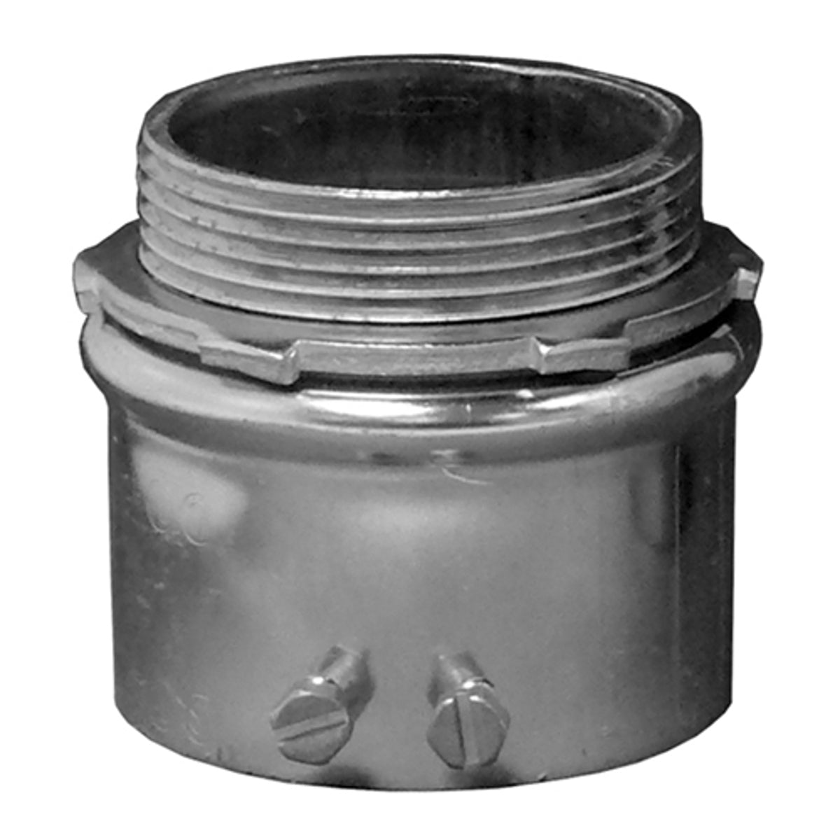 APPOZGCOMM 4400S Features:2 9/16IN Dia X 5 1/16IN Length, 1 IN Thread Length, Concretetight, Standard:UL 514B, CSA C22.2, NEMA FB-1, Size:4IN, Connection:Male NPS Thread