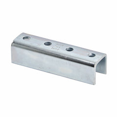 B-Line B172ZN 4-Hole Splice Clevis, 7-1/4 in L x 1/4 in THK, For Use With B22, B52A Channel