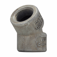 Crouse-Hinds EL1 Crouse-Hinds Series EL1 1/2 Inch Iron Female 45 Degrees Conduit Elbow EL1