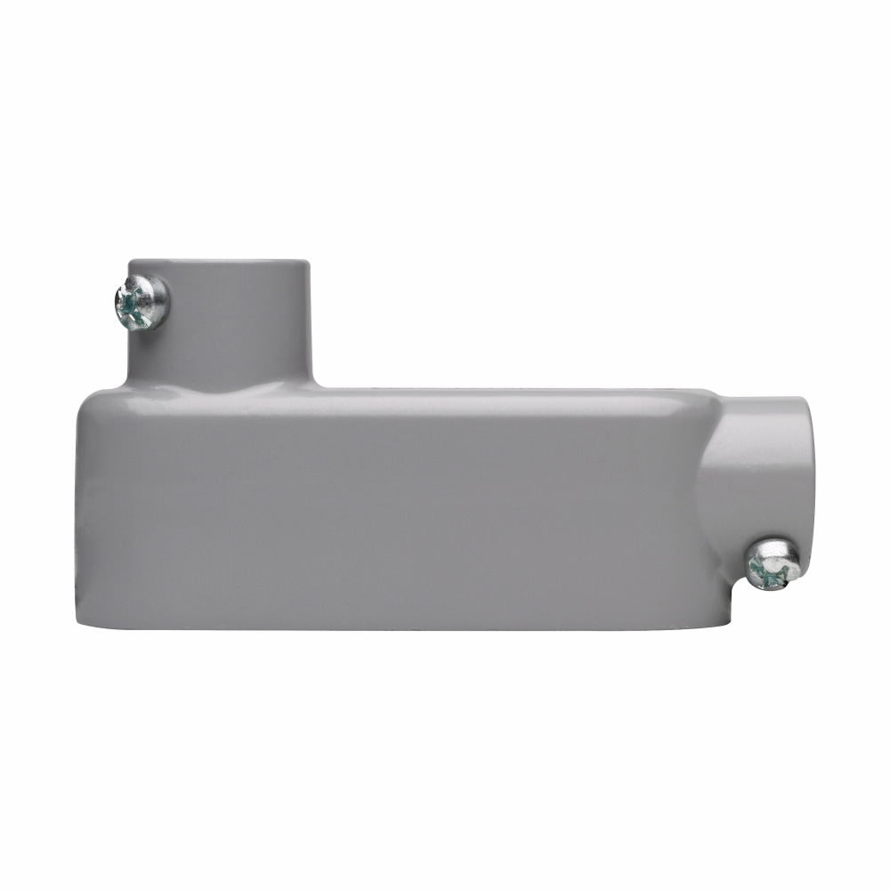 Eaton LB25-ICG Condulet Series 5 Conduit Outlet Body, Rigid/IMC, Copper-free Aluminum, LB Shape, Body, Integral Cover and Gasket, 3/4