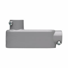 Eaton LB25-ICG Condulet Series 5 Conduit Outlet Body, Rigid/IMC, Copper-free Aluminum, LB Shape, Body, Integral Cover and Gasket, 3/4