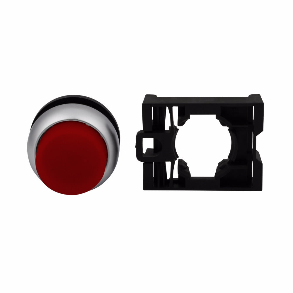 Eaton M22-DLH-R Eaton M22 Modular Pushbutton 22.5 mm Extended Momentary Illuminated MPN