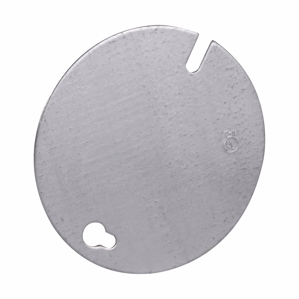 Crouse-Hinds TP270 Round Ceiling Cover, 3-1/4 Diameter, Flat