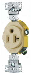 Hubbell Wiring Device-Kellems RR201I Single Receptacle 20A 125V RR201I