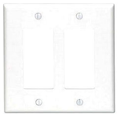 Leviton 80609-W 2-Gang Decora White